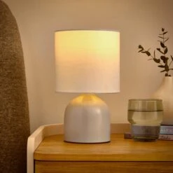 Hera Ceramic Table Lamp -Dunelm 30898863 alt01