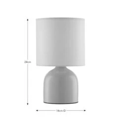 Hera Ceramic Table Lamp -Dunelm 30898863 alt08