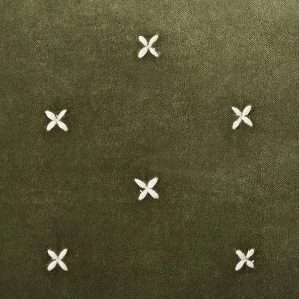 Cross Stitch Cotton Velvet Square Cushion 10 Cross Stitch Cotton Velvet Square Cushion - Image 8