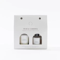 Pear & Gardenia Candle And Diffuser Gift Set -Dunelm 30899668 alt03