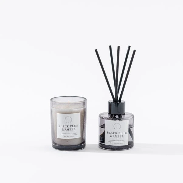 Plum & Patchouli Candle And Diffuser Gift Set 5 Plum & Patchouli Candle And Diffuser Gift Set - Image 3