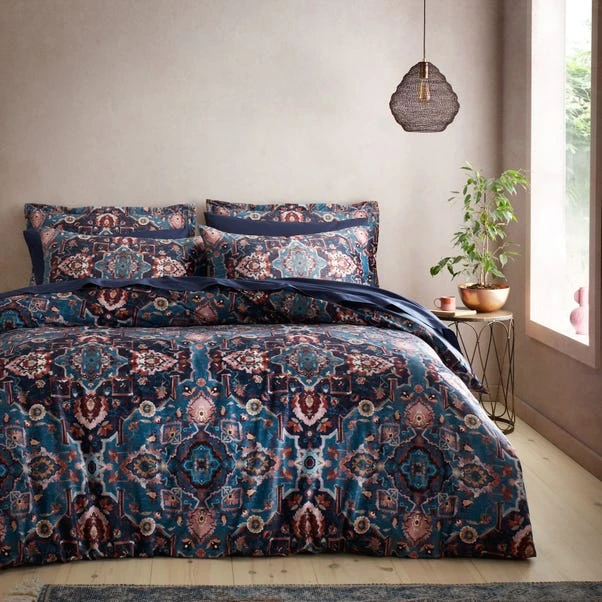 Soukara Dream Navy Duvet Cover And Pillowcase Set 11 Soukara Dream Navy Duvet Cover And Pillowcase Set - Image 9