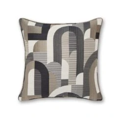 Alvin Geometric Jacquard Cushion -Dunelm 30902051 alt01