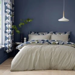 Bromley Modern Geo Navy Duvet Cover And Pillowcase Set 30 Bromley Modern Geo Navy Duvet Cover And Pillowcase Set -Dunelm 30902444 alt02