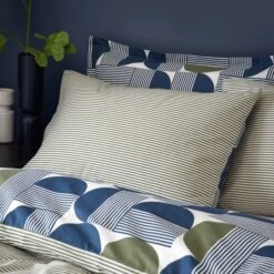 Bromley Modern Geo Navy Duvet Cover And Pillowcase Set 31 Bromley Modern Geo Navy Duvet Cover And Pillowcase Set -Dunelm 30902444 alt03