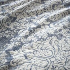 Rayna Damask Jacquard Blue Duvet Cover And Pillowcase Set 19 Rayna Damask Jacquard Blue Duvet Cover And Pillowcase Set -Dunelm 30902484 alt04