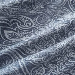 Haven Paisley Chenille Duvet Cover And Pillowcase Set -Dunelm 30903830 alt04