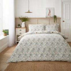 Woodland Tale Brushed Cotton Duvet Cover And Pillowcase Set -Dunelm 30907875 alt02