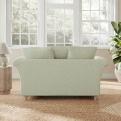 Dixie 2 Seater Sofa, Soft Texture Fabric -Dunelm 30909281 alt02