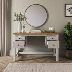 Olney Dressing Table 24 Olney Dressing Table -Dunelm 30909599 alt01