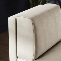 Mae Small Dining Bench, Vintage Velvet -Dunelm 30912538 alt02