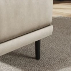 Mae Small Dining Bench, Vintage Velvet -Dunelm 30912538 alt03