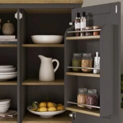 Olney Kitchen Larder Unit -Dunelm 30915758 alt03