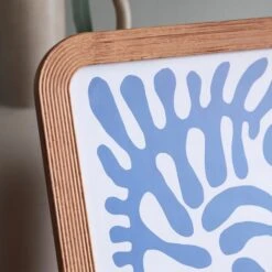 Ribbed Wooden Photo Frame -Dunelm 30916883 alt01