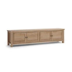 Olney Extra Wide TV Unit For TVs Up To 80" -Dunelm 30918567 alt05