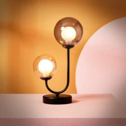 Eliza 2 Light Table Lamp -Dunelm 30921011 alt01