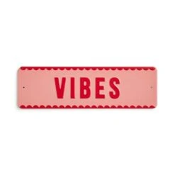 Vibes Metal Plaque -Dunelm 30921460 alt02