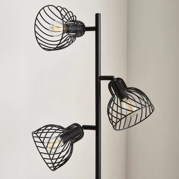 Austin Industrial Adjustable 3 Light Floor Lamp 5 Austin Industrial Adjustable 3 Light Floor Lamp - Image 3