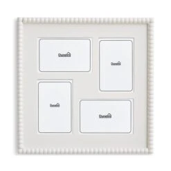 Bobbin Square White Multi Photo Frame 7 Bobbin Square White Multi Photo Frame -Dunelm 30923046 alt02