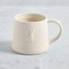 Embossed Hare Mug 2 Embossed Hare Mug -Dunelm 30923158