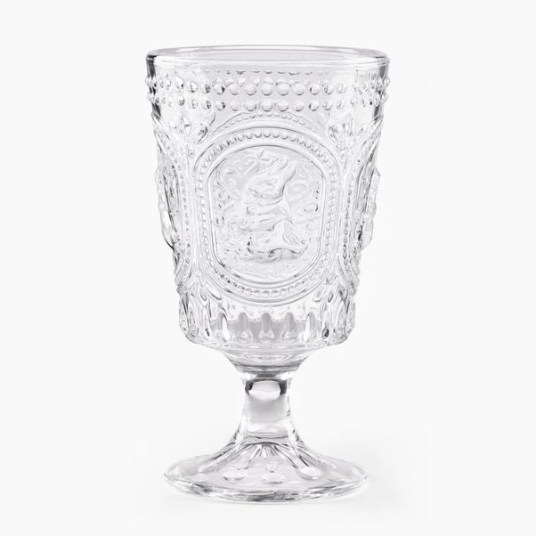 Bunny Embossed Wine Glass 4 Bunny Embossed Wine Glass - Image 2