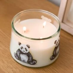 Pablo Panda Linen Multi Wick Candle 10 Pablo Panda Linen Multi Wick Candle -Dunelm 30923421 alt02