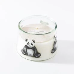 Pablo Panda Linen Multi Wick Candle 12 Pablo Panda Linen Multi Wick Candle -Dunelm 30923421 alt04
