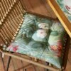 Botanical Birds Seat Pad -Dunelm 30923624