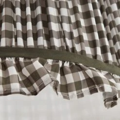 Carys Frilled Gingham Lamp Shade -Dunelm 30923639 alt02