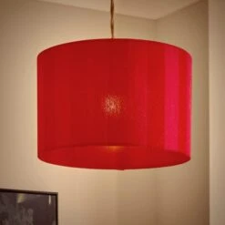 Beatrice Stripe Drum Lamp Shade -Dunelm 30923651 alt01