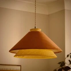 Phuket Easy Fit Pendant Shade 39 Phuket Easy Fit Pendant Shade -Dunelm 30923701 alt01