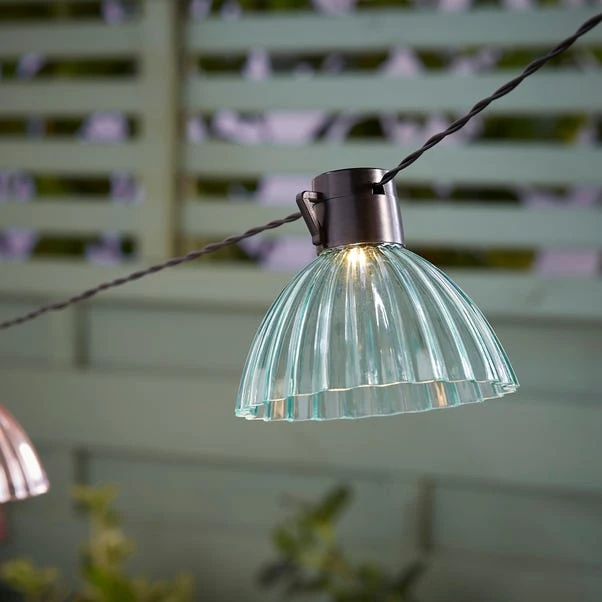 10 LED Warm White Colour Caged String Lights 4 10 LED Warm White Colour Caged String Lights - Image 2