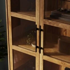 Bryant Display Cabinet, Mango Wood Effect -Dunelm 30925262 alt03