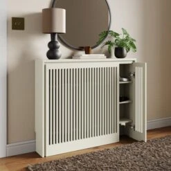 Mary Radiator Cover With Storage -Dunelm 30925287 alt01