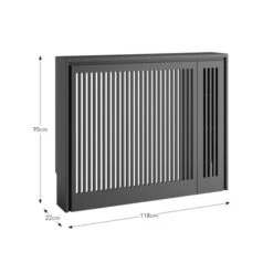 Mary Radiator Cover With Storage -Dunelm 30925299 alt09