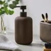 Chocolate Ceramic Soap Dispenser -Dunelm 30925339