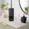 Sparkle Black Square Light Pull -Dunelm 30925488