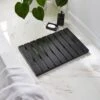 Black Bamboo Duck Board 2 Black Bamboo Duck Board -Dunelm 30925490