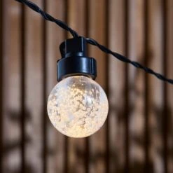 Bubble 8 LED Indoor Outdoor String Lights -Dunelm 30925561 alt02