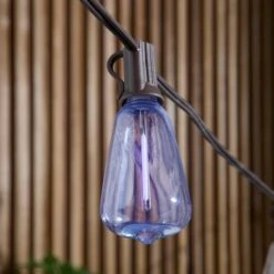 Solar 10 LED Colour Changing Indoor Outdoor String Lights -Dunelm 30925564 alt02