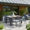 Barcelona 4 Seater Garden Dining Set -Dunelm 30925677
