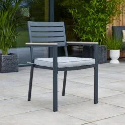 Barcelona 4 Seater Garden Dining Set -Dunelm 30925677 alt05