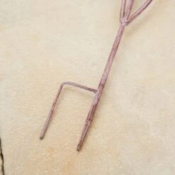 Garden Purple Iron Poppy Head Stake 7 Garden Purple Iron Poppy Head Stake -Dunelm 30925692 alt02