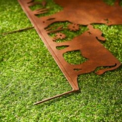 Iron Highland Cow Silhouette Ornament -Dunelm 30925703 alt01