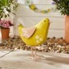 Iron Yellow Chicken Ornament -Dunelm 30925707