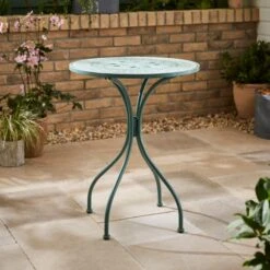 Amalfi Mosaic Effect Bistro Set -Dunelm 30925822 alt02