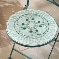 Amalfi Mosaic Effect Bistro Set -Dunelm 30925822 alt05