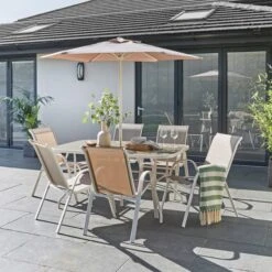 8 Piece Garden Dining Set