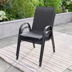 10 Piece Rectangular Garden Dining Set -Dunelm 30925860 alt07