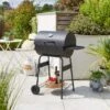 Barrel Charcoal BBQ -Dunelm 30926363